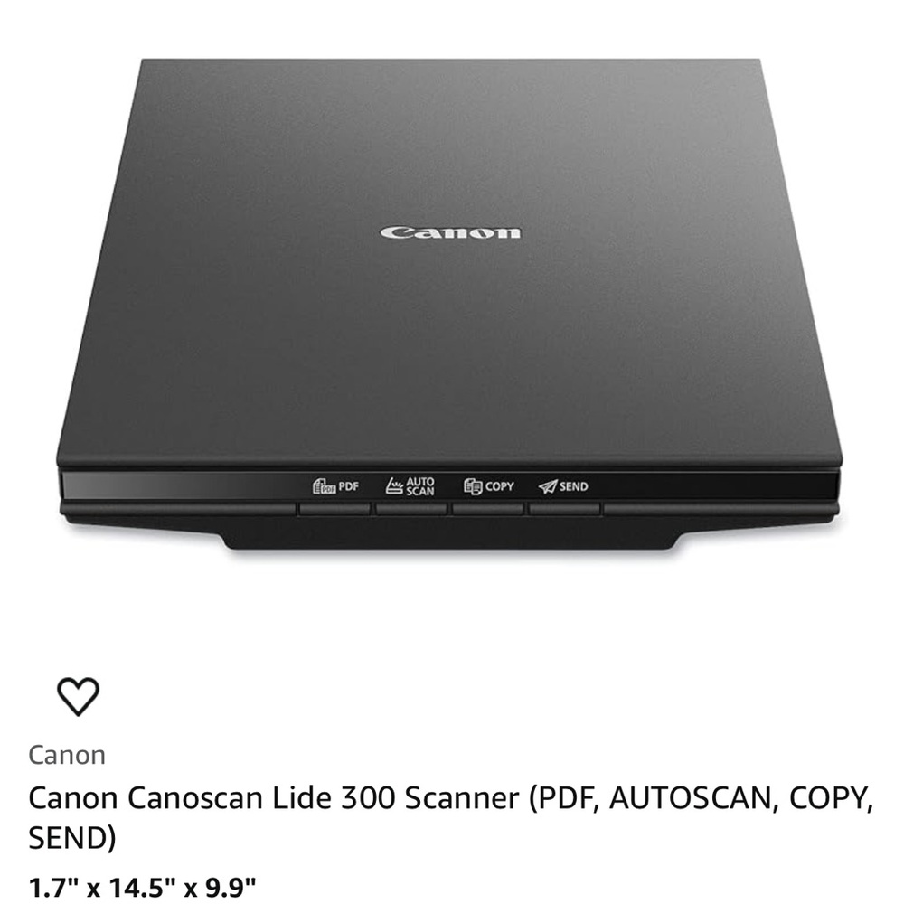 Brand new Csnon scanner still in box